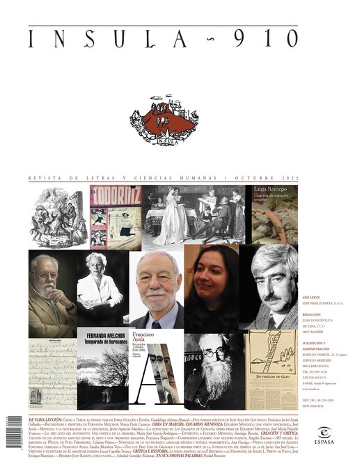 Title details for Misceláneo (Ínsula n° 910, octubre de 2022) by AA. VV. - Available